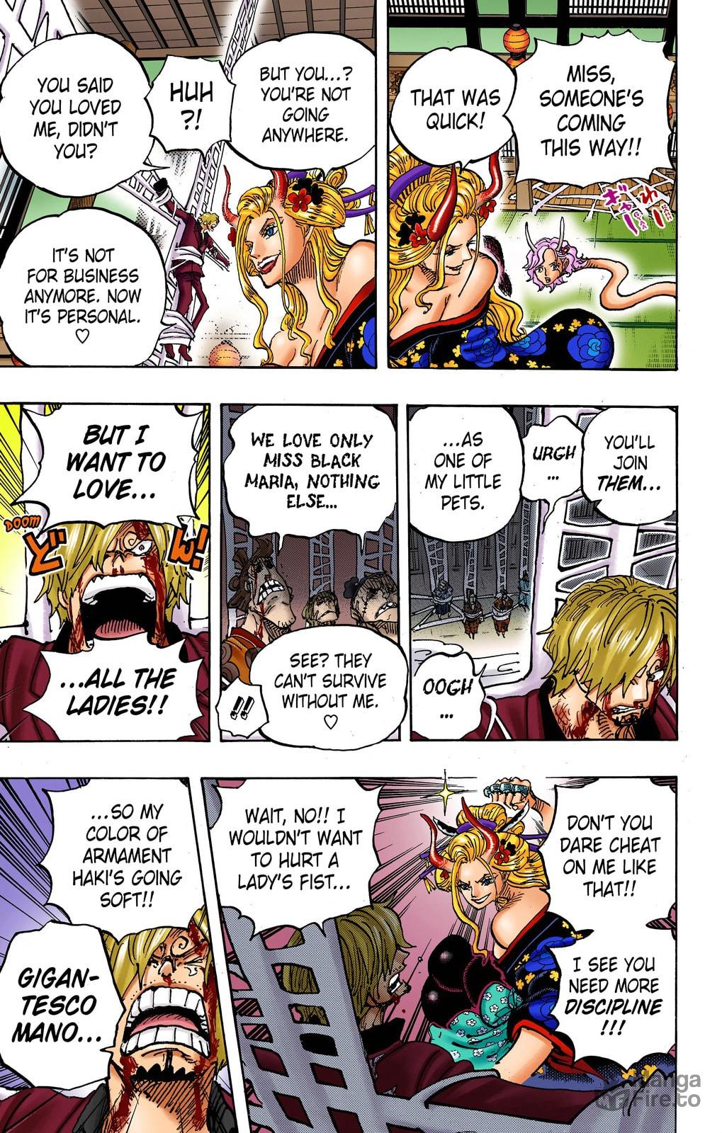 One Piece Digital Colored Chapter 1005 image 09